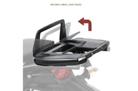 BMW F800GS Carrier Topcase - Movable Hinge (Easy Rack).
