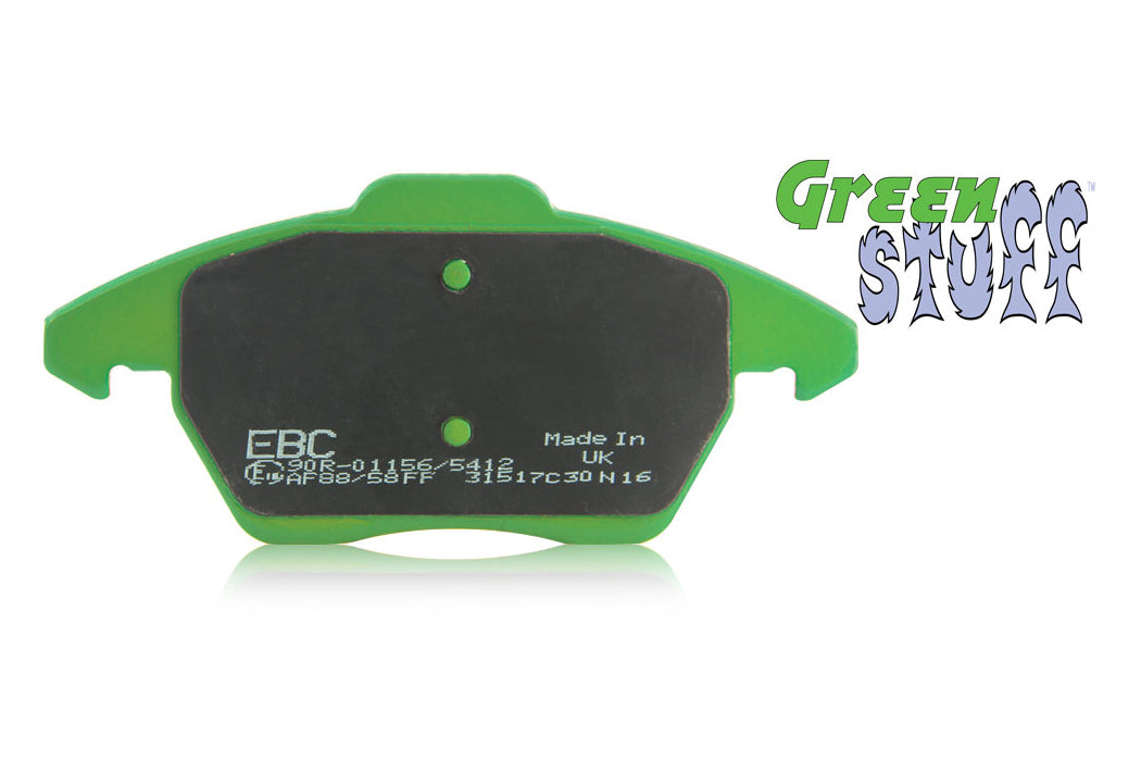 Isuzu Dmax Brake Pads - 6000 Series 'Greenstuff'.