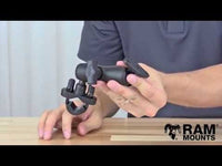 RAM SET - Handlebar Quick Grip U-Bolt (Below 127mm (5 ")
