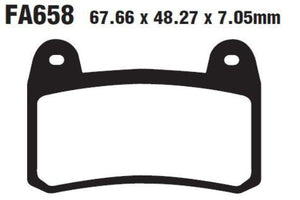 Benelli TNT 300 Brake Shoes - EBC Brakes.